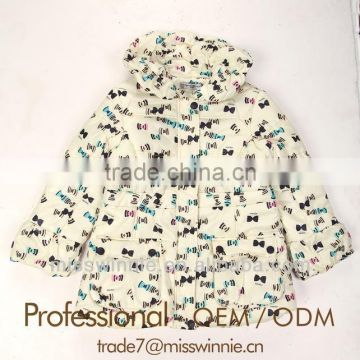 girl child coat leather winter wedding design pant 100% cotton woolen fabric