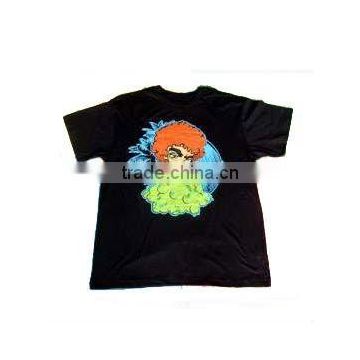 2012 hot sell !!!! 100% combed cotton kids jersey Shirt printing