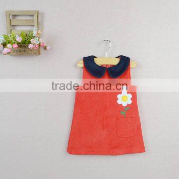 R&H lovely cute chiffon sleeveless dress christmas for baby