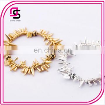 2016 Hotselling Fashion punk bracelets, special bracelets, gold/silver bracelets
