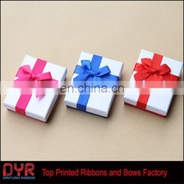 Gift box satin ribbon packaging bow