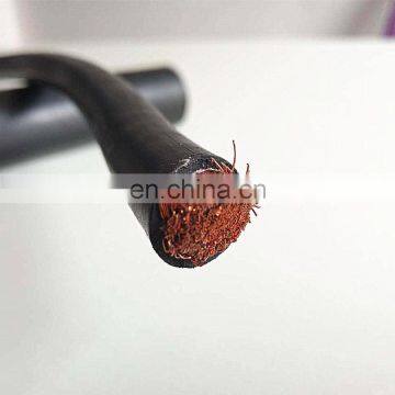 2016 hot sell 220V soft rubber insulated flexible welding cable 10mm2
