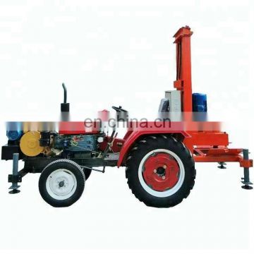 150 meter depth Tractor Mounted Water Well Drilling Rig machine