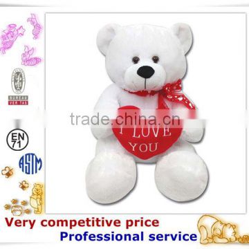 OEM Stuffed Toy,Custom Plush Toys, heart to heart teddy bear
