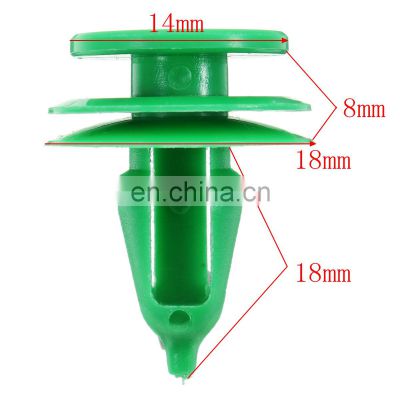 50Pcs Car Door Panel Trim Fasteners Plastic Green Clips for Chrysler WJ For Jeep Grand Cherokee