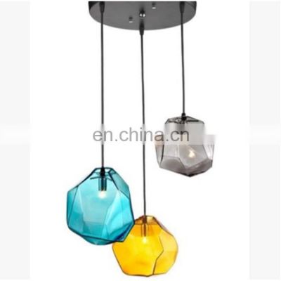 EUROPEAN modern simple Single head glass pendant light for decorate