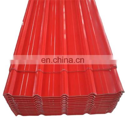 Building materials ppgi corrugated roofing steel sheet color coated