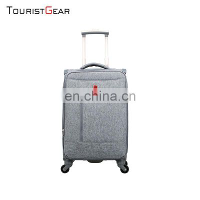 factory manufacturer nylon luggage business waterproof outdoor travel trolley  High-grade suitcase