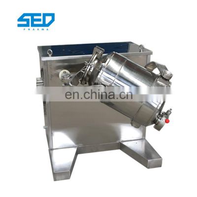 Reliable Quality 10L Barrel Volume Electric Chemical Mixing Machine Dry Powder