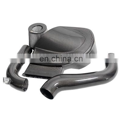 High Efficiency Car Engine Replacement Dry Carbon Fiber Cold Air Intake For VOLKSWAGEN 6R EA113 2.0T