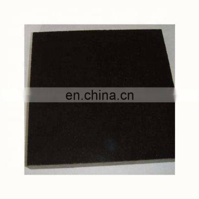 Polished Shanxi black granite wall cladding floor tiles 60x60