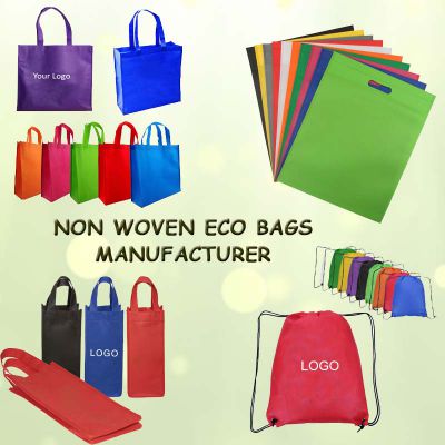 wholesale promotional shopping bag customzied non woven bag with logo print