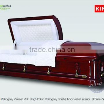 EMPEROR heart shaped casket,wood ataudes wholesalers china