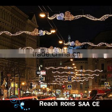 led street decoration arch motif light arrow through hearts led lights for wedding / valentine's day decoration