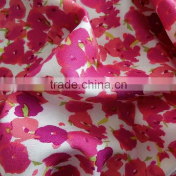40s*40s/100*80 Cherry Print Rayon Fabric
