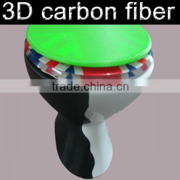 Factory wholesale carbon vinyl sticker with high quality