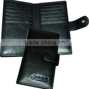 Promotional Split leather credit card wallets multiple