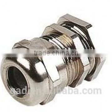 CNGAD brass nickle-plated cable M(metal cable gland,brass cable glands )(M)