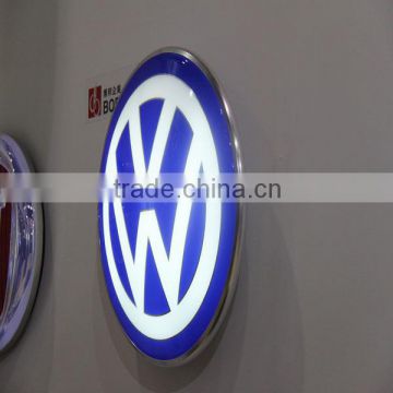 Car Electronic Acrylic Led Brand Signs/car brand sign