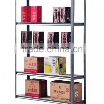 zinc and black coated wire shelving