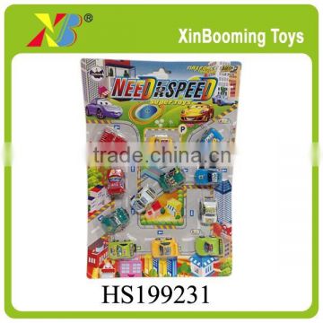 Small Promotion Toys Plastic Pull Back Car