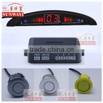 LED Indicator Parking Sensor with 80dB Buzzer Volume and Three-color