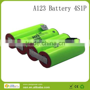 A123 Motorcycle start battery pack 12V 2.3Ah