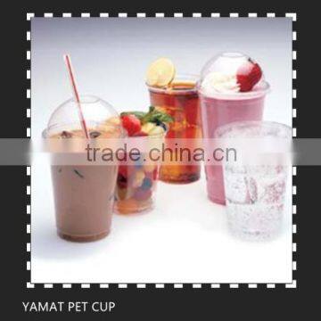 PET Clear Disposable Plastic Smoothie Cup/Cold Ice Smoothie Use Plastic Cup