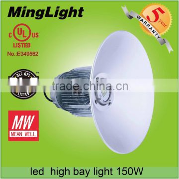 industrial high bay led lamps with DLC UL certified 5 years warranty