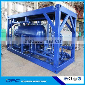 ASME pressure vessel oil filter three phase separator