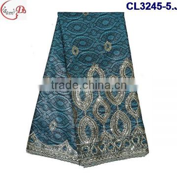 CL3245-5 2016 new hot sale designWholesale high quality and beautiful George lace fabric CL13-13(8)