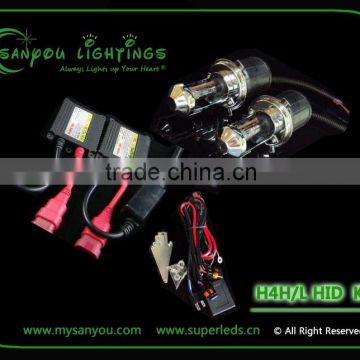 hottest H4 high and low beam hid xenon kit