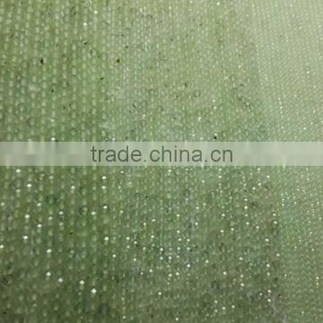 Top Quality Diamond Cut Faceted Prehnite Beads