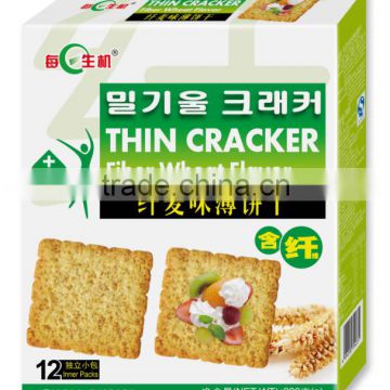 MEIRISHENGJI--280G Thin Cracker(Fiber wheat Flavor)