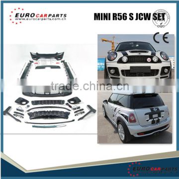 HOT SALE PP body kit fit for MINI COOPER R56 TO R56 S JCW style 06~12