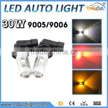 9005 LED Daytime Running Light Car Turn Signal Light Fog Light 30W XP-E LED 2100LM 6500K