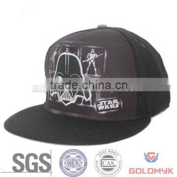 Printing snapback cap ,Fashion snapback cap , SGS ISO 9001 snapback cap