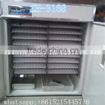 Zhenghang Cheap price large size industrial 3000 eggs automatic digital egg incubator
