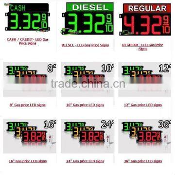 LED gas station led price sign ,gas price signs digital gas station led price display gas station led price sign