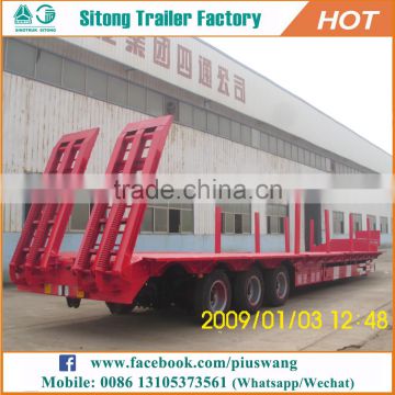 Standard Semi Trailer Height Inexpensive 40 Ton Lowboy Trailers For Sale