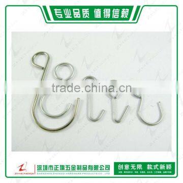 Stainless steel S hook metal hook for packaging accessories