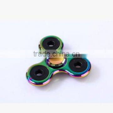 New color colorful clover gyro metal spinner magic decompression artifact finger between the gyro toys