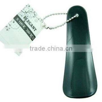 Black small plastic shoe horn