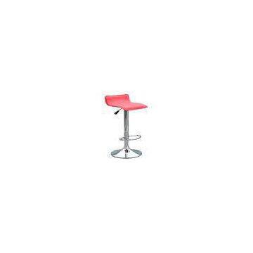 PVC Patio Furniture Pastel Bar Stools , Swivel Bar Height Office Chair