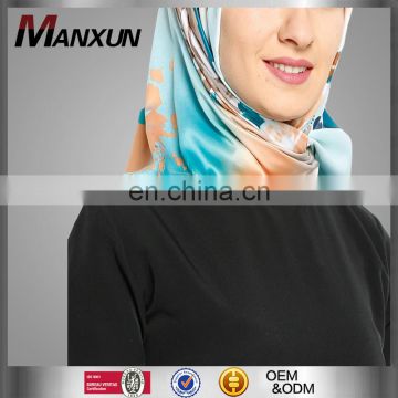 2016 Women Elegant Multi-color Islamic Scarf Fashion Turkish Muslim Printed Scarf