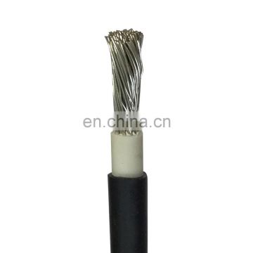 China Manufacturer Black And Red 6mm dc solar panel cable