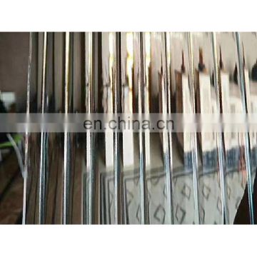 Glass factory high quality glossy fluted glass for sale