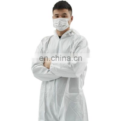 65GSM Protection Coverall PP Fabric Disposable Medical Safety Vendors Manufacture
