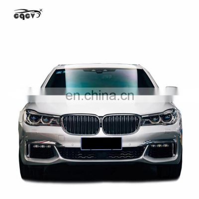 PP material body kit for new BMW 7 series 730li 740li front bumper rear bumepr rear lip side skirts and fender