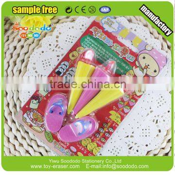 Promotional new blister card packing pencil eraser